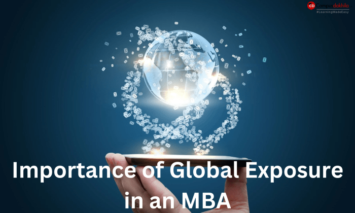 MBA With Global Exposure